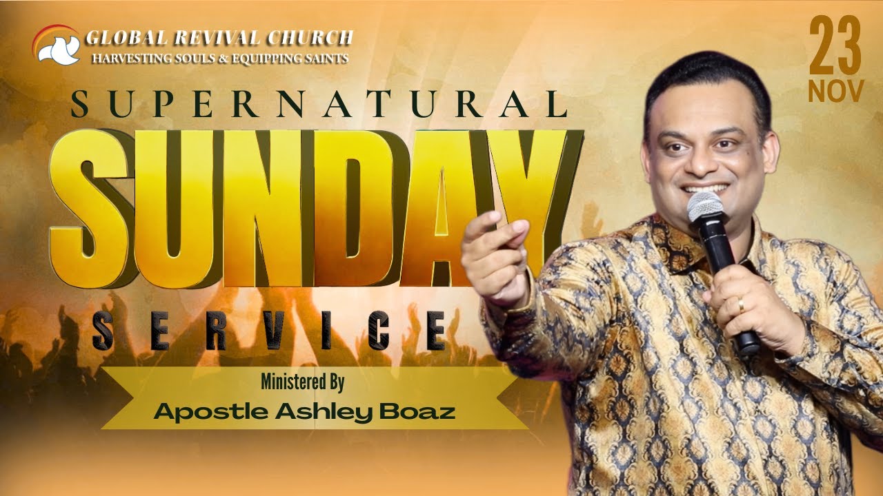 🛑 Live | Supernatural Sunday Service | Ministered By Apostle Ashley Boaz #grctv #live