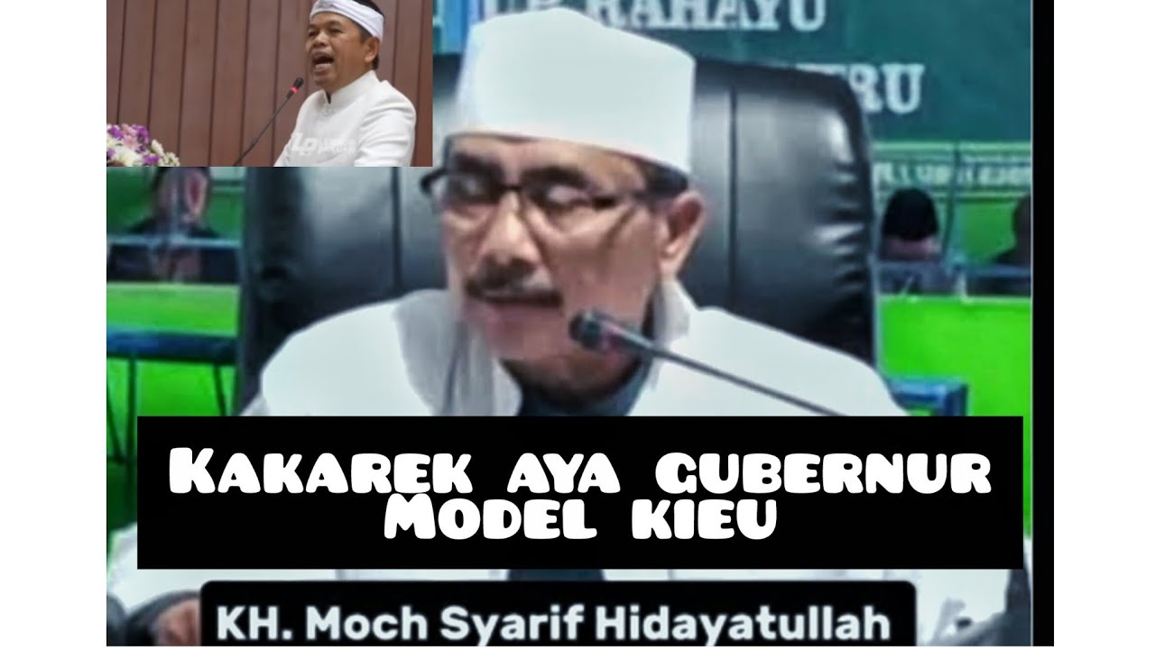 Kisah KDM di ungkap disini KH. Sharif Hidayatullah 