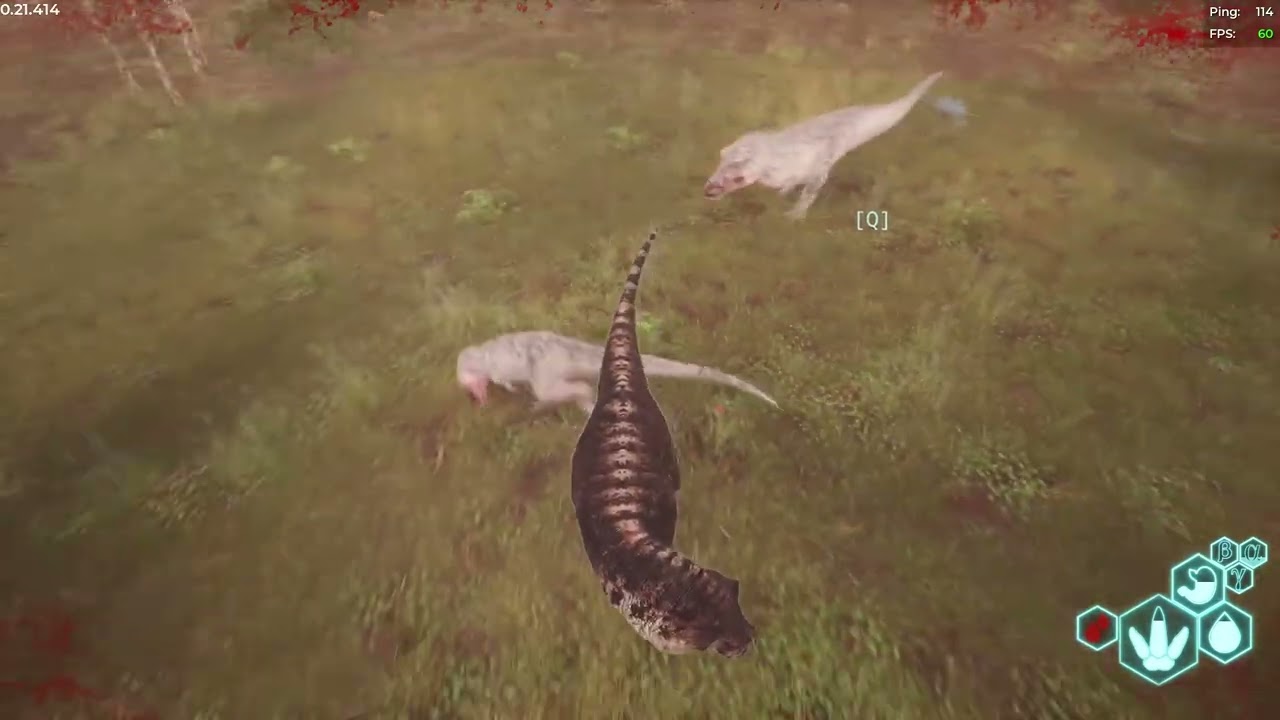 TheIsle   A reckless 1 vs 2 T Rex fight