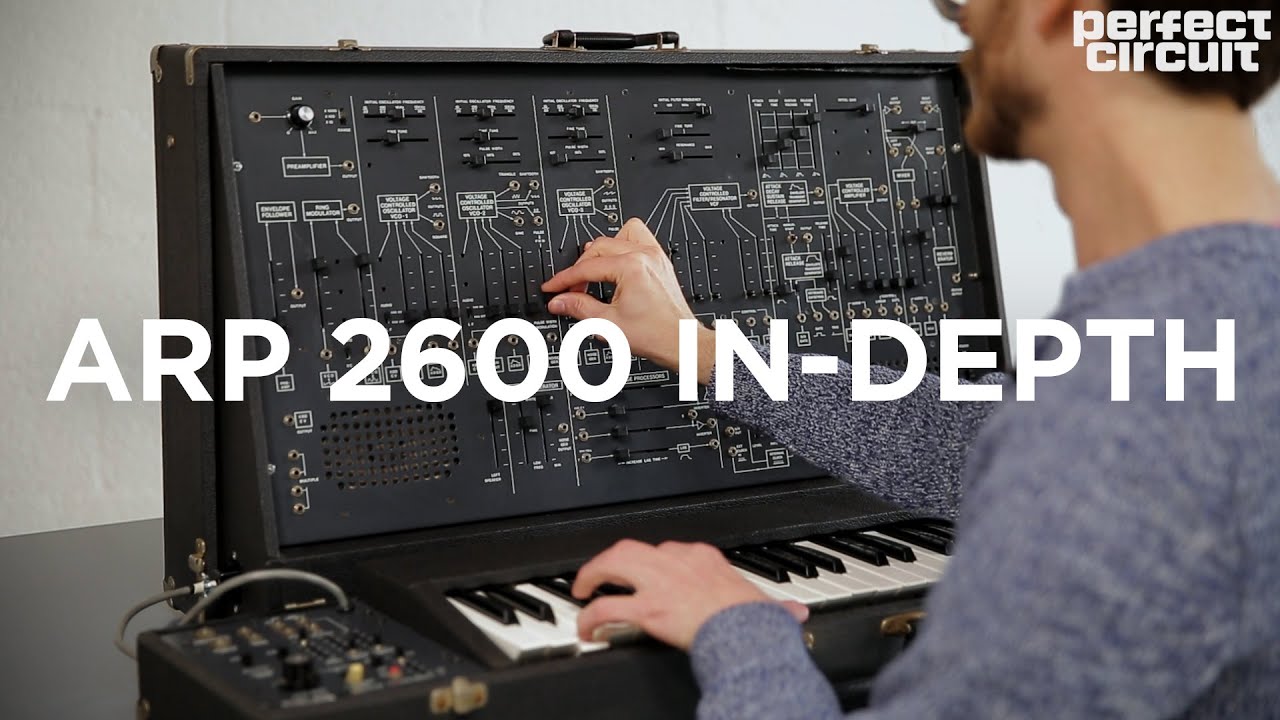 In-Depth with a Vintage ARP 2600 Semi-Modular Analog Synthesizer