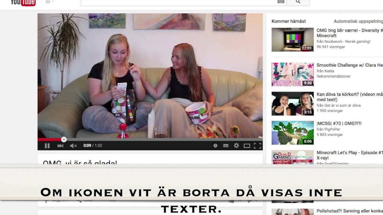 Hur man slår på undertexter