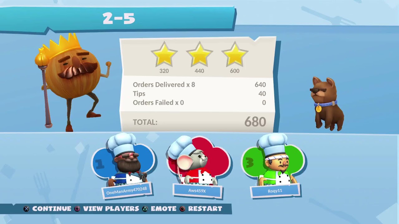 طبخات فتافيت 🔪 |🍽️  Overcocked 2