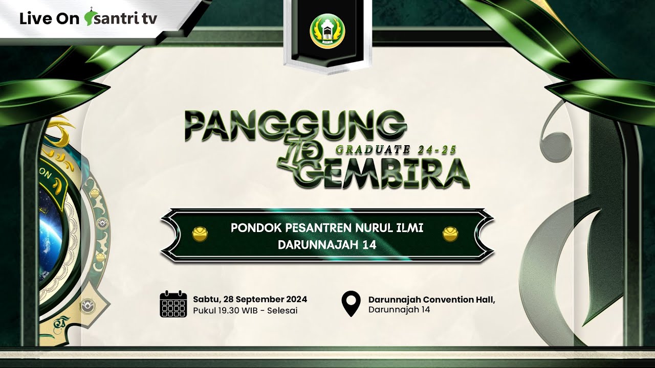 🔴 LIVE PANGGUNG GEMBIRA CATALYST GENERATION 618  | Darunnajah 14