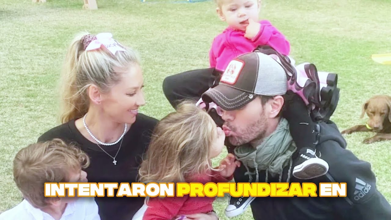 La foto que derritió las redes: los cuatro hijos de Enrique Iglesias juntos por primera vez