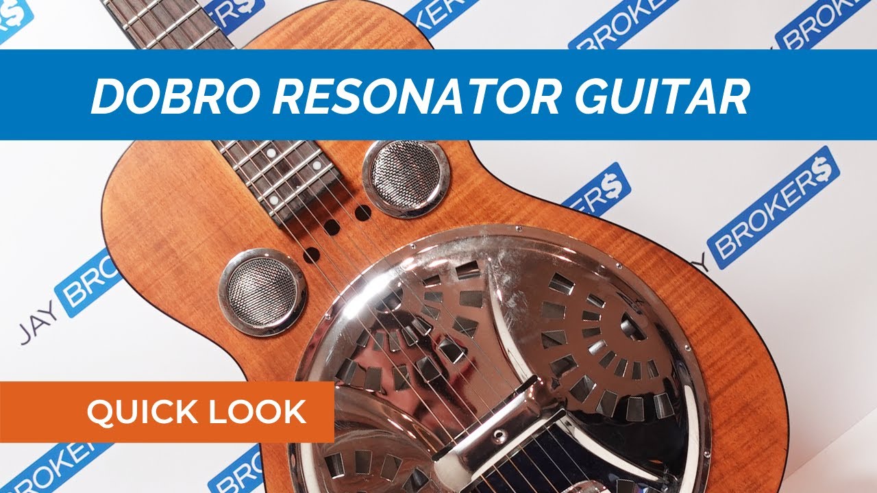 Dobro Hound Dog Deluxe Round Neck Classic Resonator Guitar