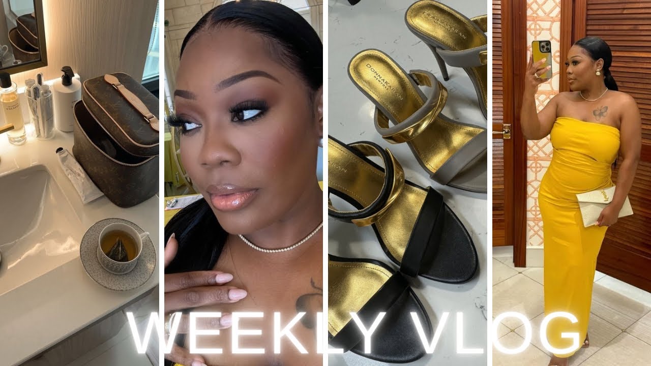 VLOG- it’s a lot going on | shopping + +moving out + soft glam class +yoga +MORE