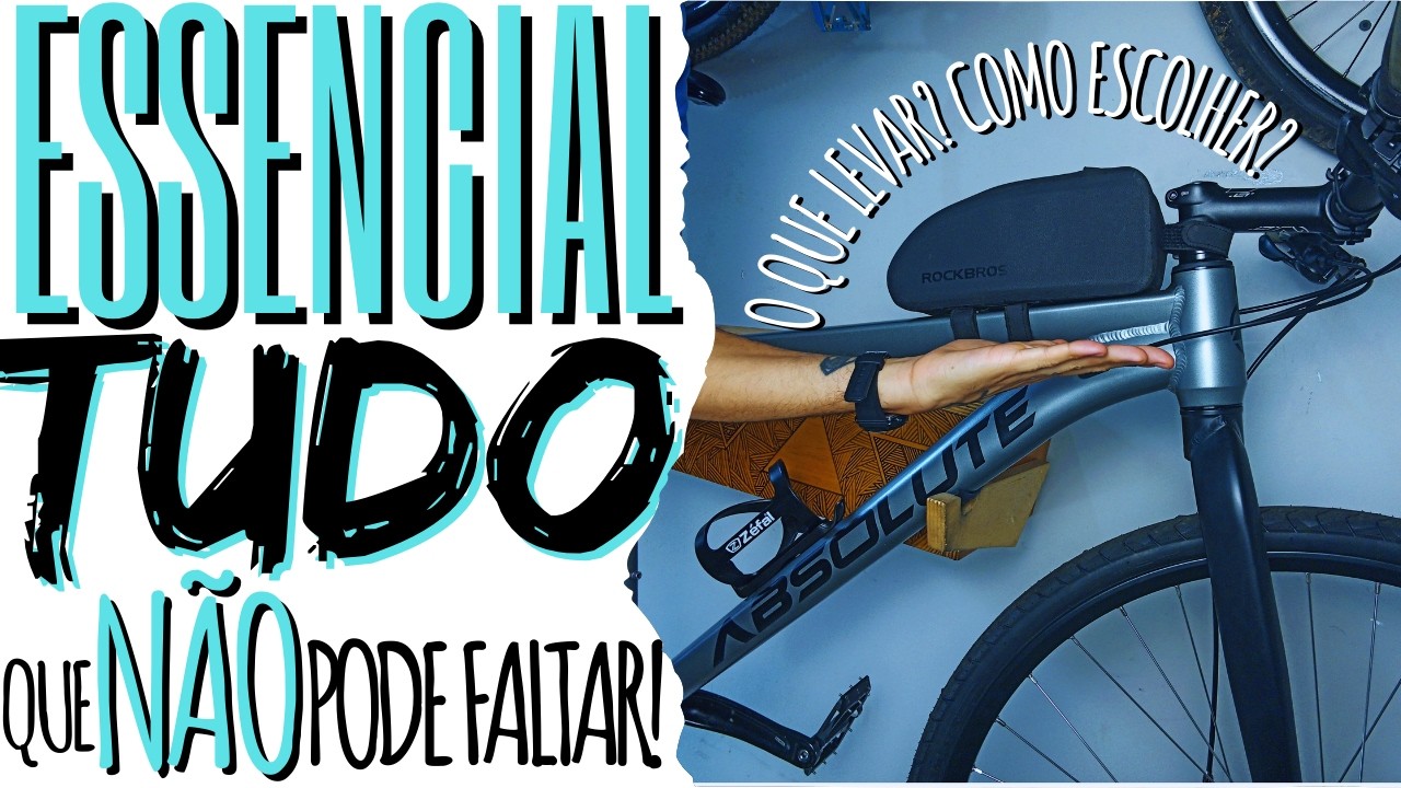 Itens ESSENCIAIS para Ciclistas: NUNCA SAIA SEM ELES! Evite Problemas e Esteja SEMPRE Preparado!