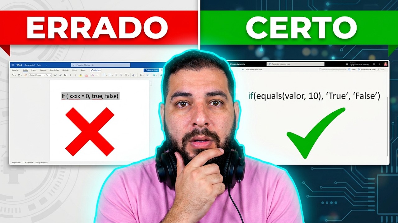 [ POWER AUTOMATE ] Estrutura Condicional (IF): Functions