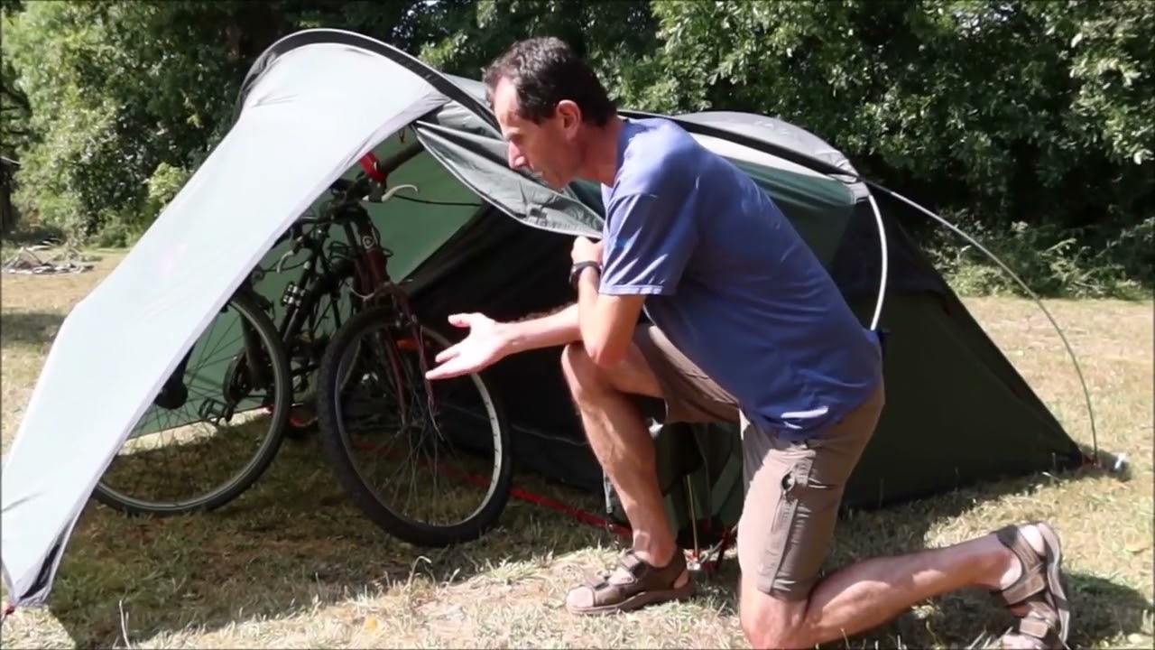 Présentation de la tente de randonnée Cyclo de Jamet