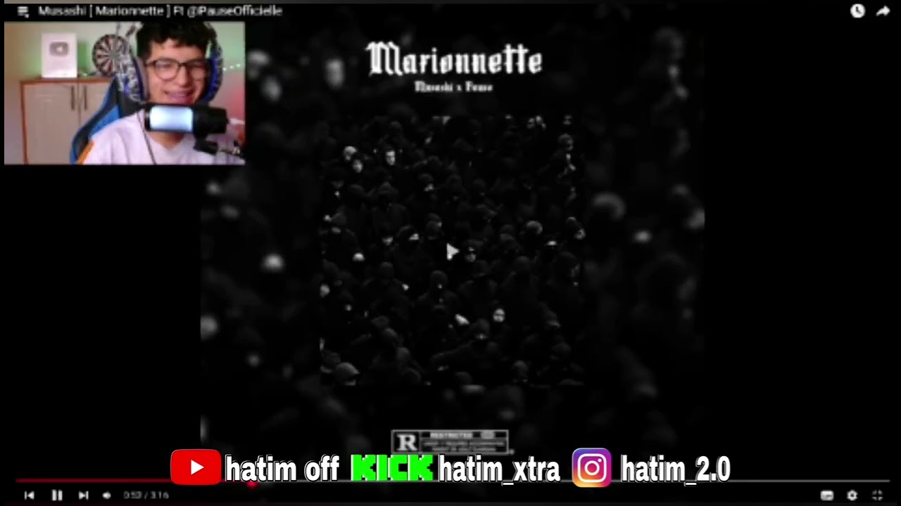 Hatim Réaction - Musashi ft pause flow(free kolchi✌🏻)