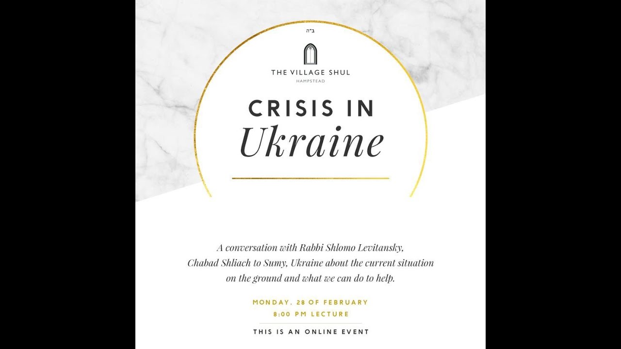 Our Man in Ukraine _ Rabbi Levitansky SUMY UKRAINE