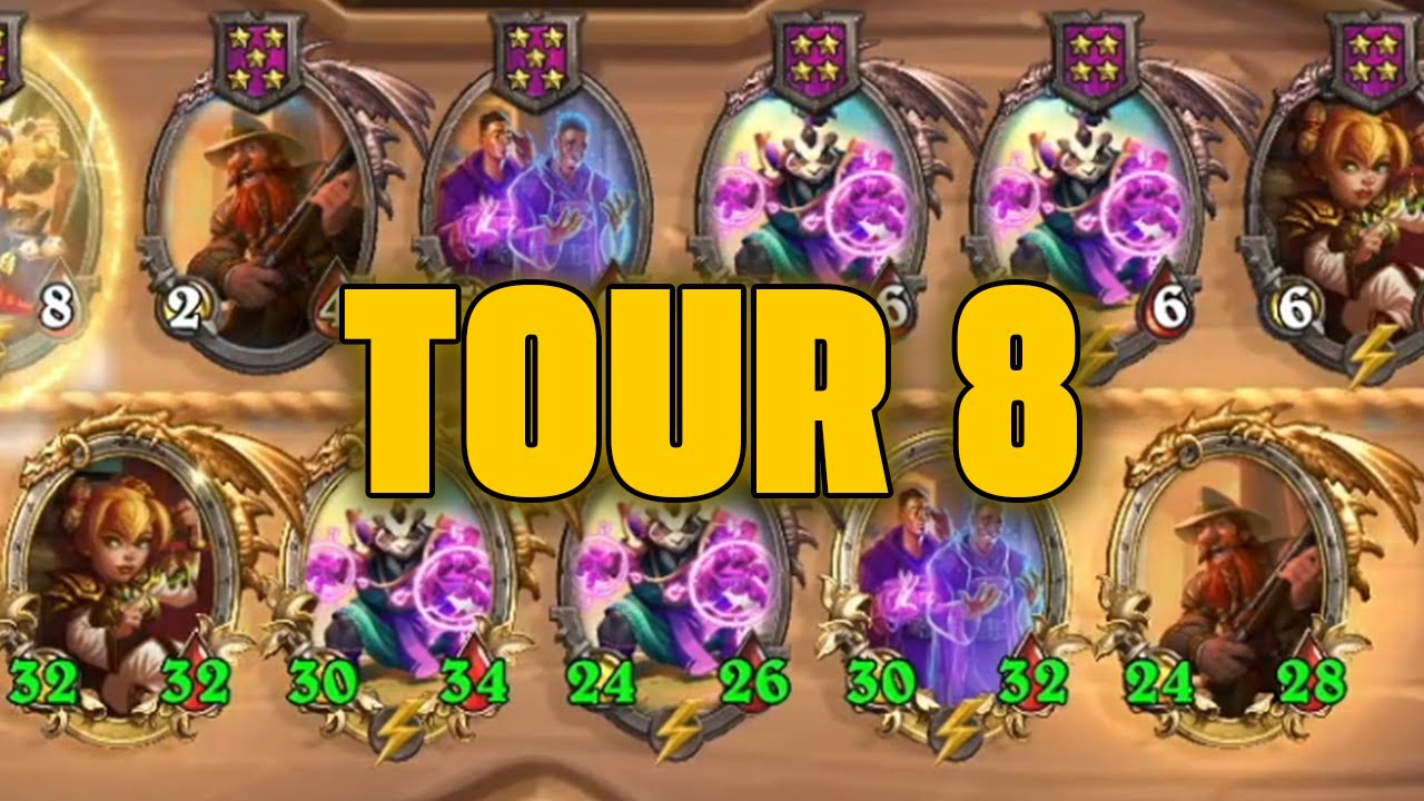 ON RASSEMBLE 4 BUDDY DORÉS AU TOUR 8 | Hearthstone Battlegrounds Top 25