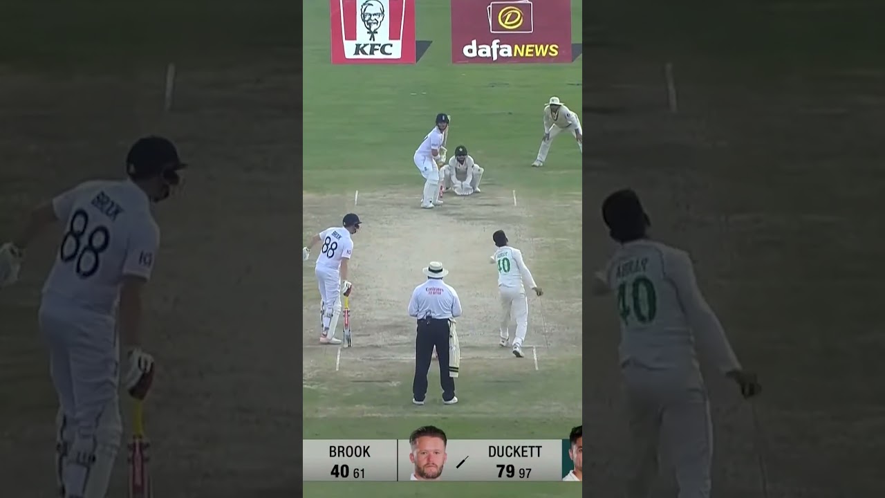 Spin Wizard Abrar Ahmed Takes 4 Wickets 🔥#PAKvENG 2nd Test 2022 #SportsTV #Shorts M3L1F