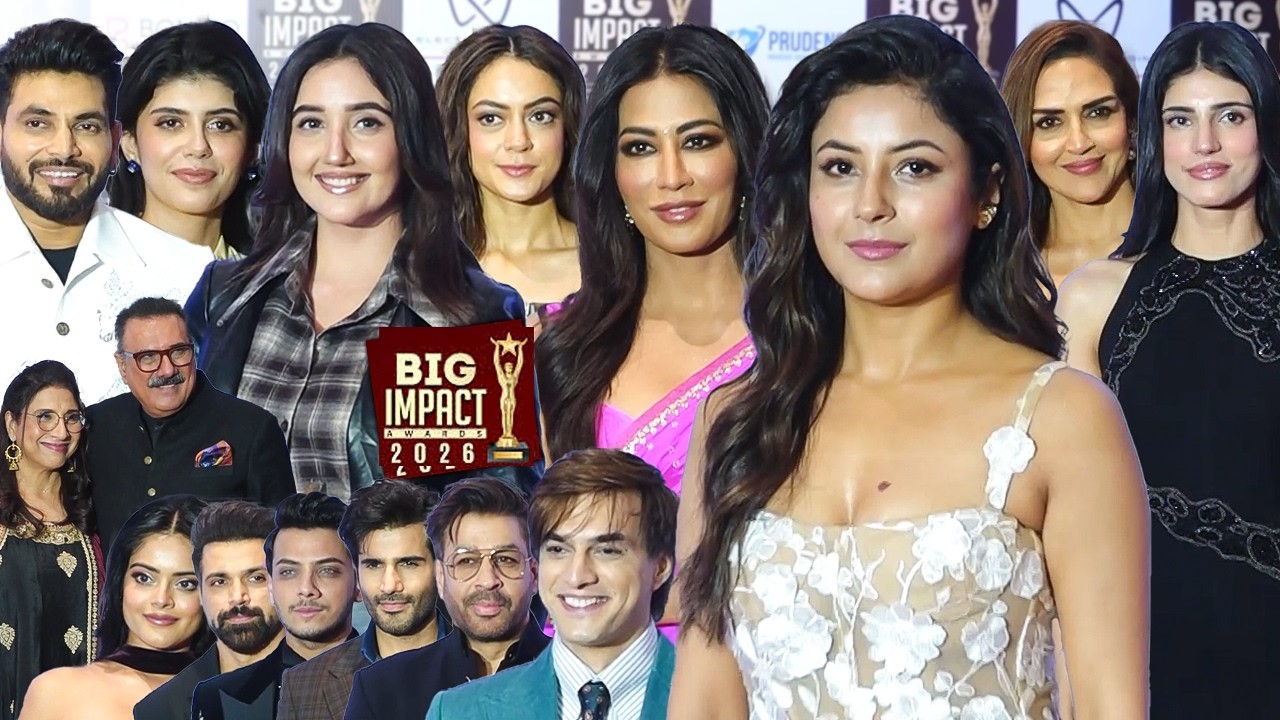UNCUT | Big Impact Awards 2026 | Ashnoor Kaur,Shiv Thakare, Shehnaaz Gill, Chitrangada Singh 