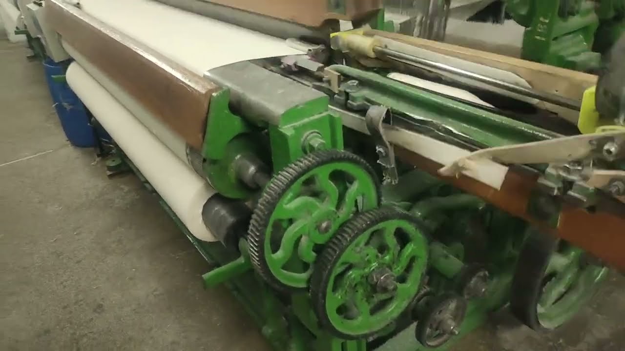 Power loom || Textile Mills || Weaving Loom || Machine Working