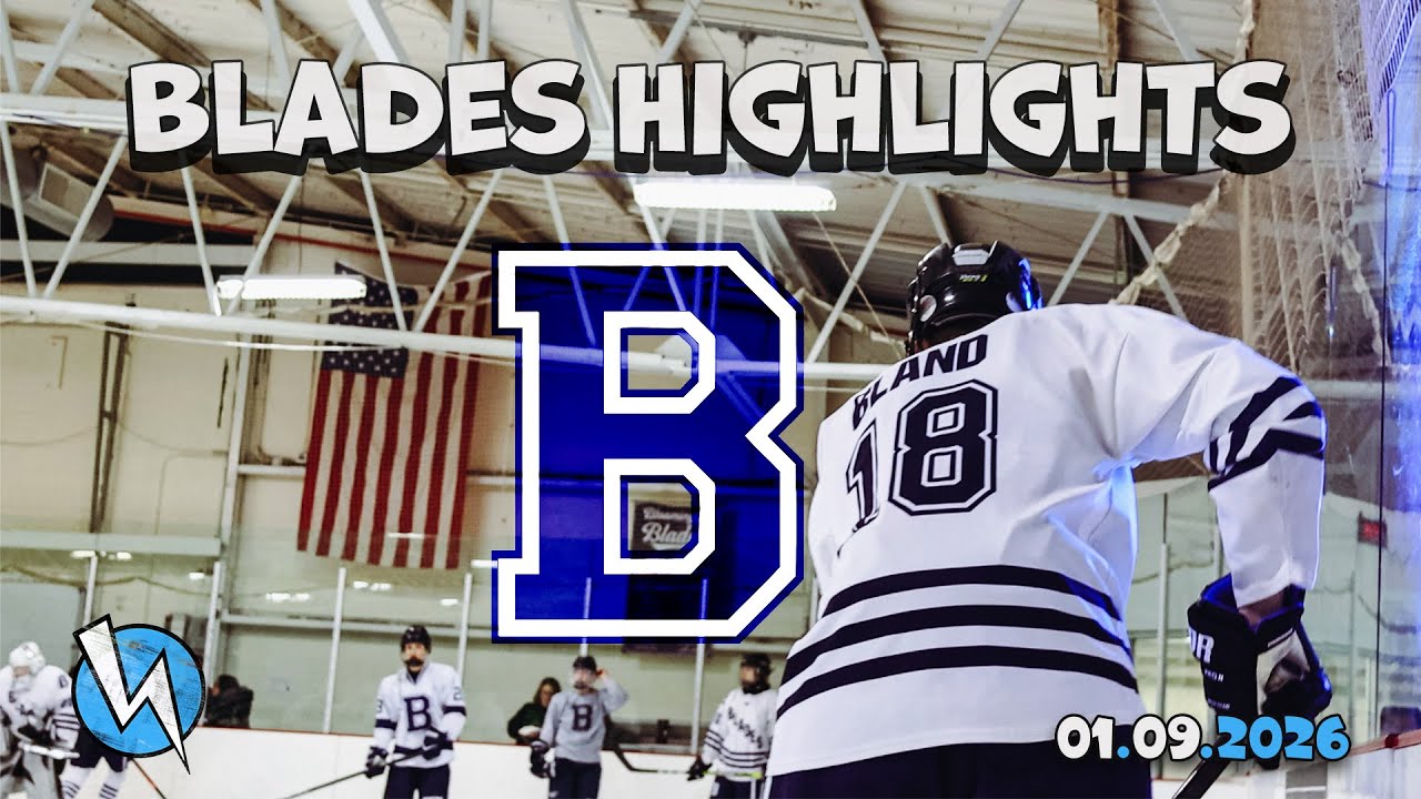Hockey (2026) Bloomington Blades (HIGHLIGHTS) vs. Westfield Ice Rocks - Frank Southern Ice Arena