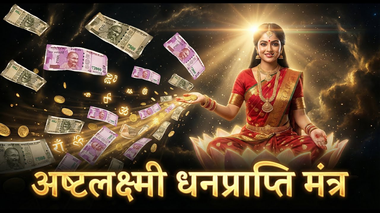 पैसों की बारिश कराएगा यह मंत्र | The SECRET Ashta Lakshmi Mantra | Powerful Mahalakshmi Deep Chant