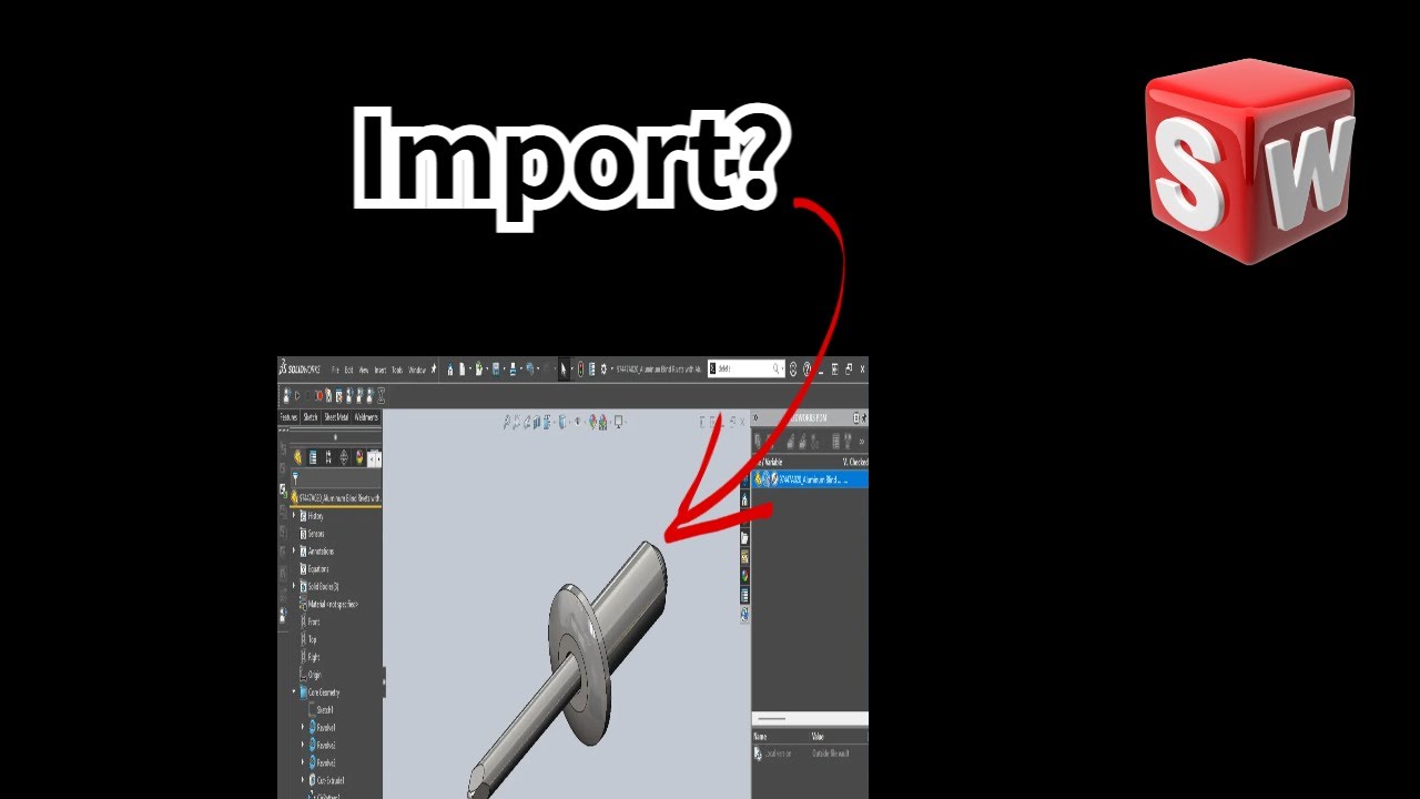 How to Import and Use SolidWorks Files for Your Project – Step-by-Step Guide!