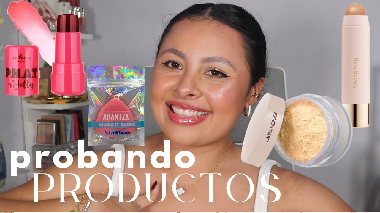 RARE BEAUTY BRONZER, POLVO LAURA MERCIER SIN TALCO, PHAT N JELLY ITALIA DELUXE, ARANTZA | HolaLizy 🦋