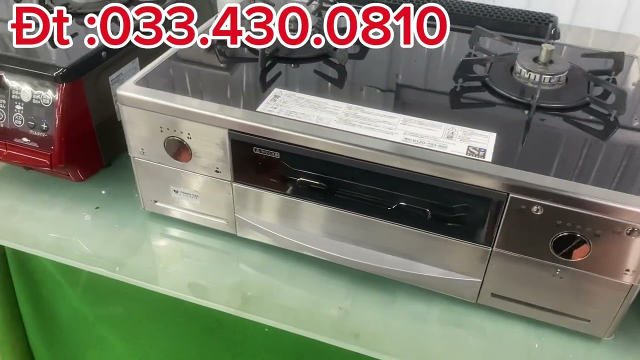 Bếp Nhật dùng an toàn chống cháy nổ ga chống cháy nồi ,Lh 033.430.0810 Zalo 