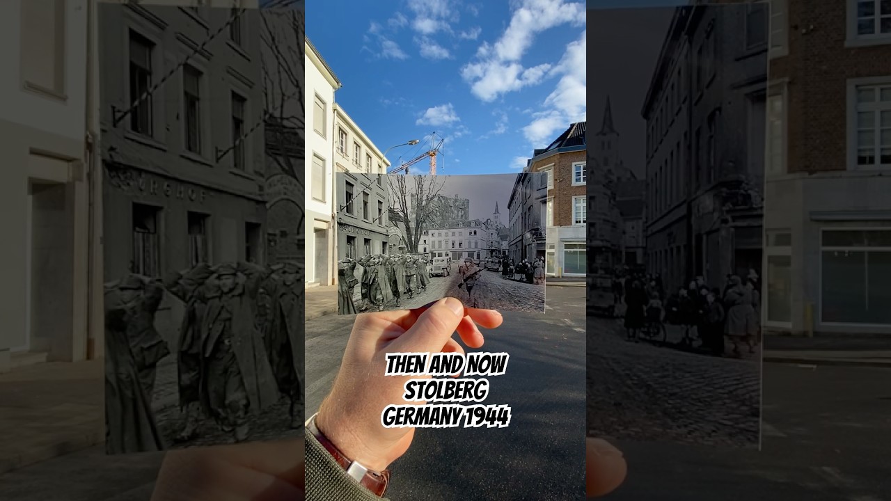 Amazing Then and Now! Stolberg/Germany 