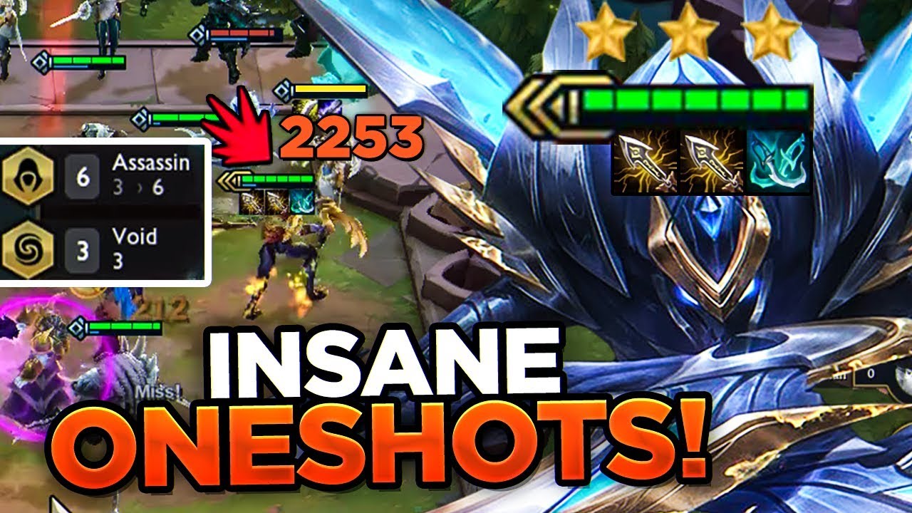 INSTANT ONESHOTS! - VOID ASSASSINS | Teamfight Tactics