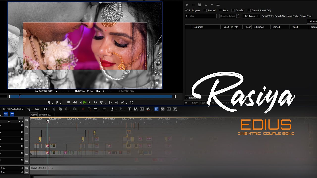 Rasiya Edius Cinematic Song Project 2024 || SURESH EDITS