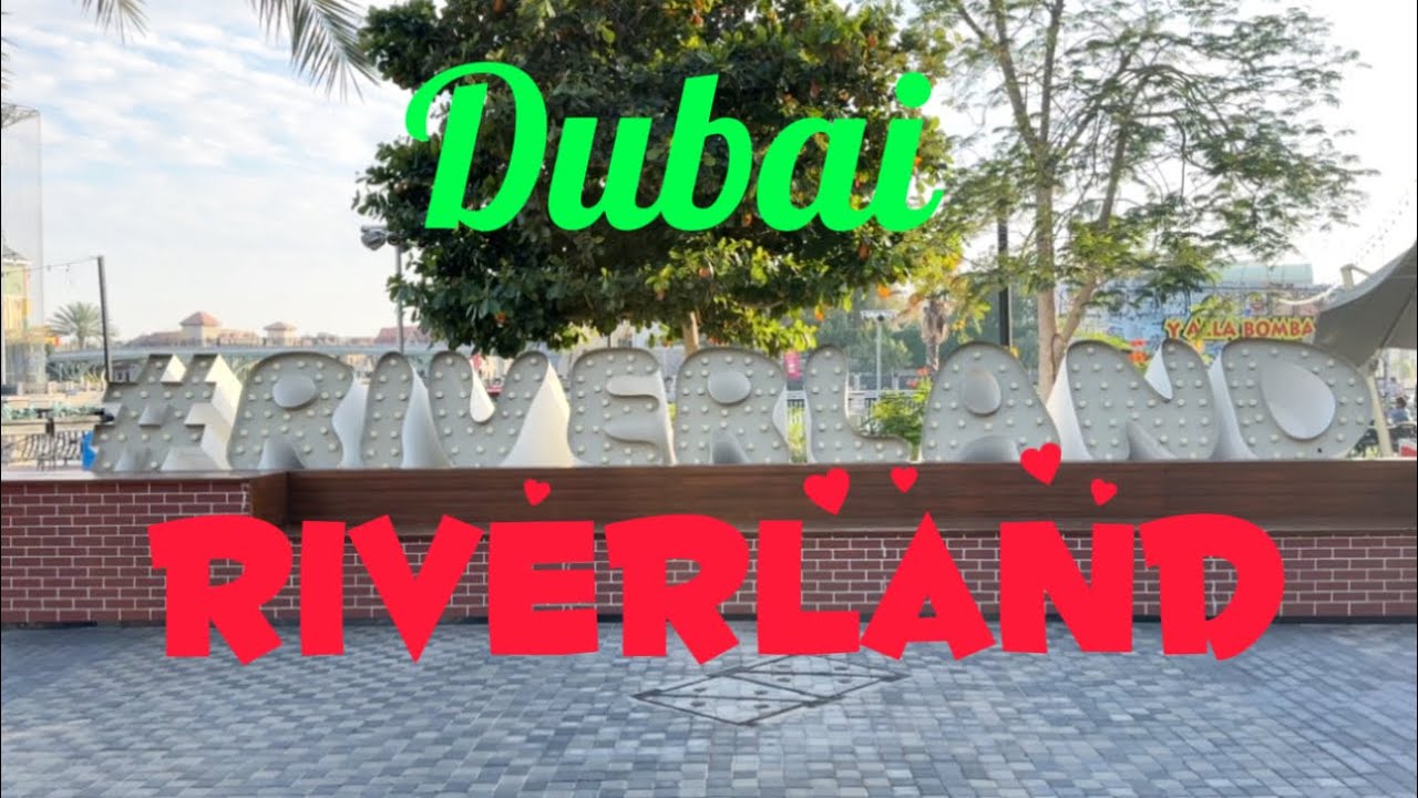 Riverland Dubai. Picturesque village and very attractive theme park. Most beautiful place to visit