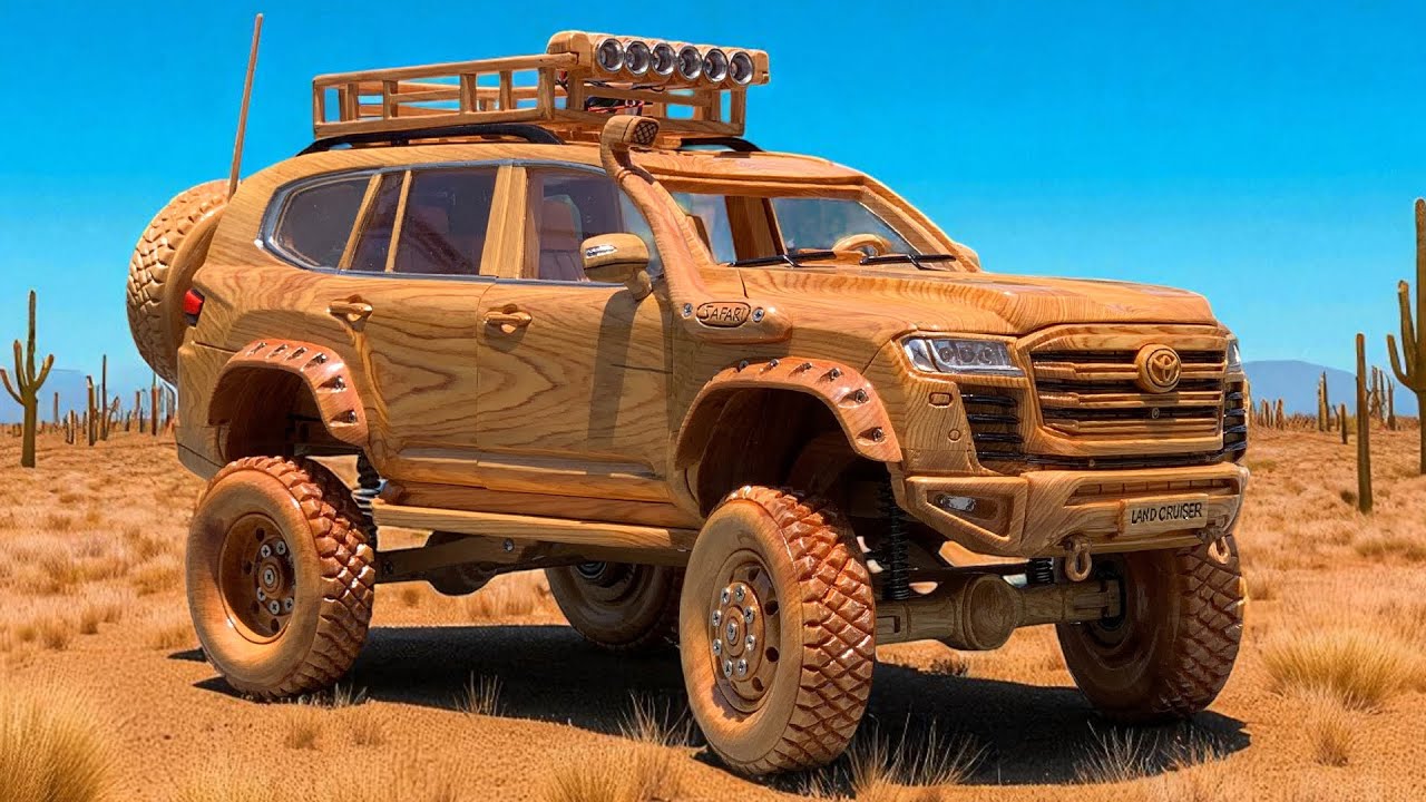 Upgrading My Wooden Toyota Land Cruiser LC300 &ndash; Woodworking Art