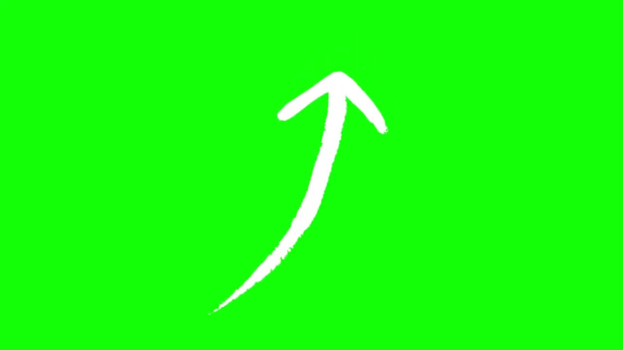 Animation Arrow Green Screen