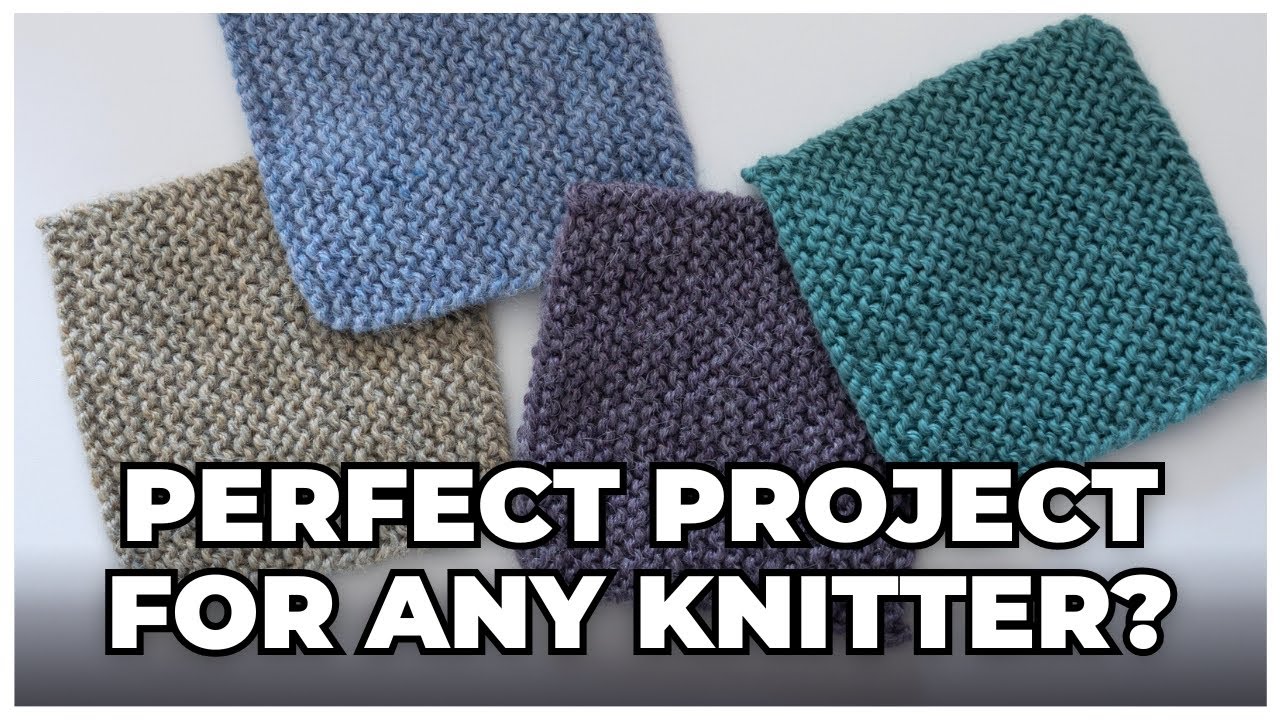 Is This The Perfect Project for ANY Knitter? (Knit Blanket Squares!)