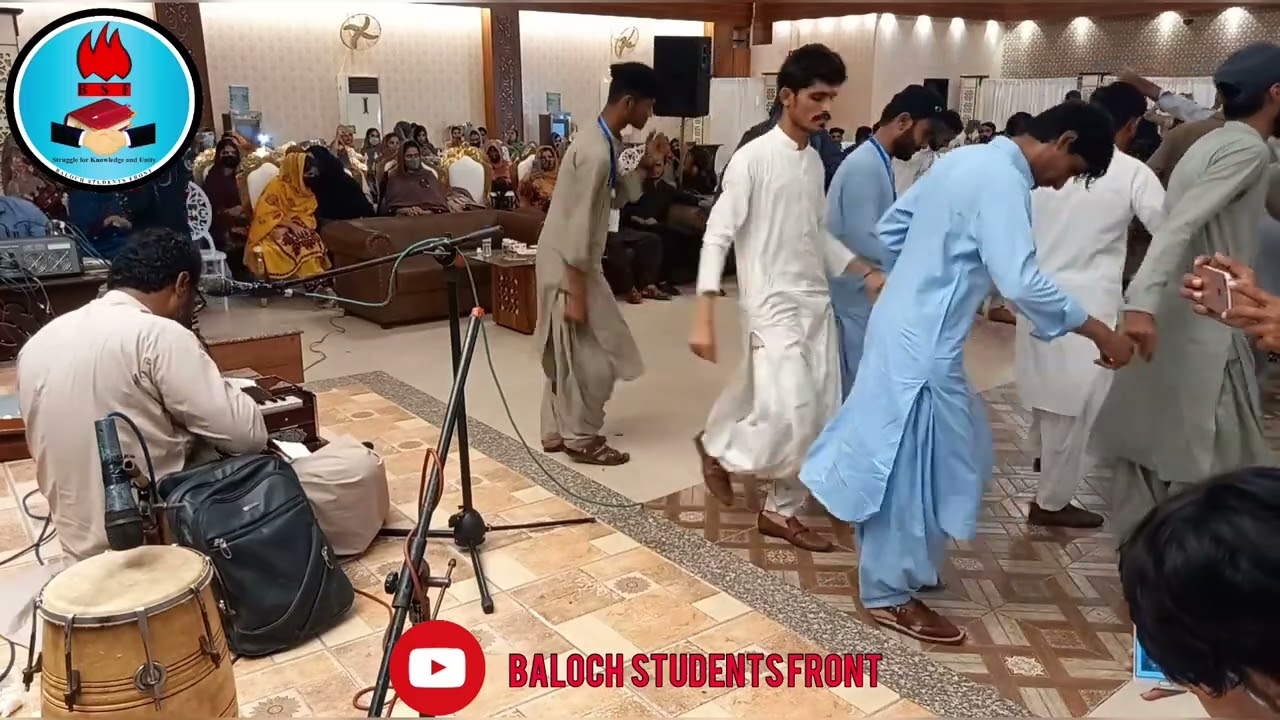Balach Marri Balach Marri | Hameed Sharif New Mehfil at Karachi University | Baloch Students Front