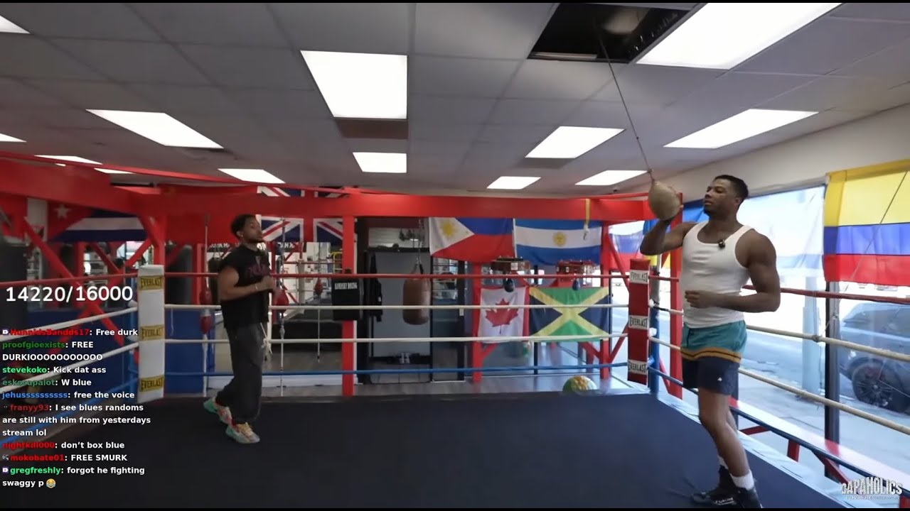 Bluface & DDg Train Together at Boxing Gym FULL Workout Session