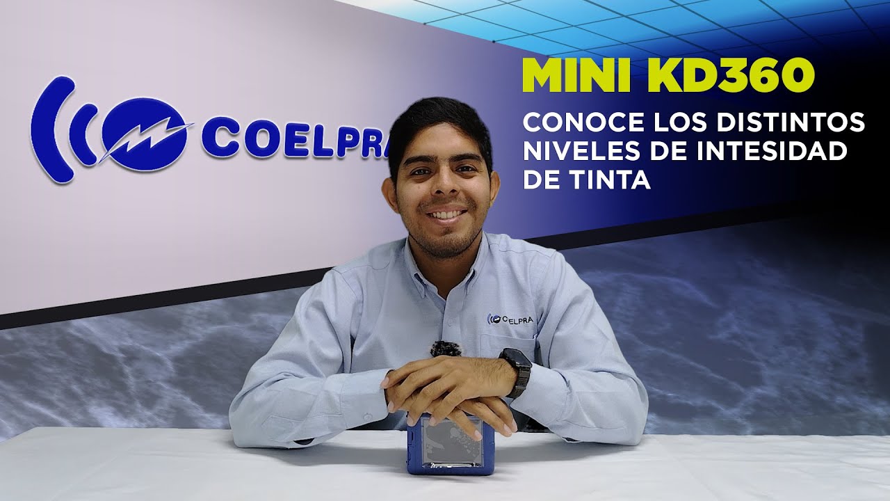 Tutorial Coelpra: Niveles de intensidad de tinta en la #MiniKD360