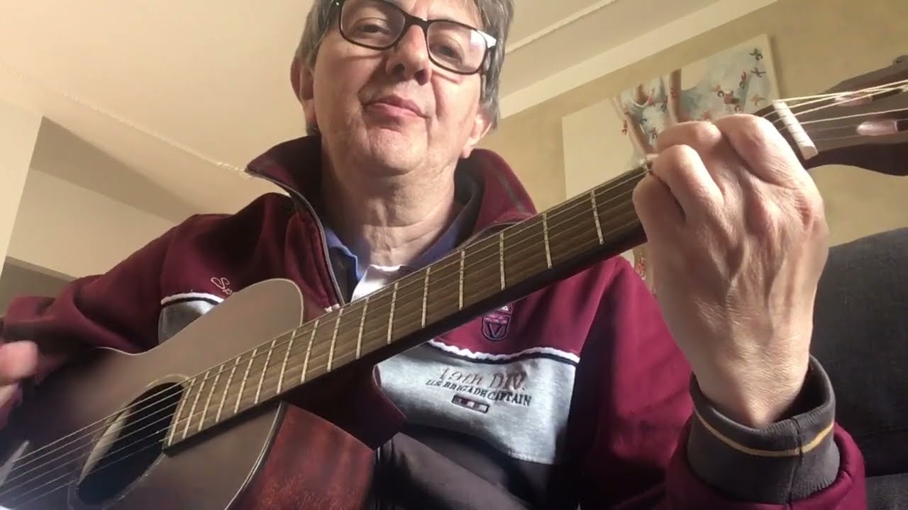 Childhood Sunday Morning - acoustic parlor guitar Baton Rouge X11C/P-SCR