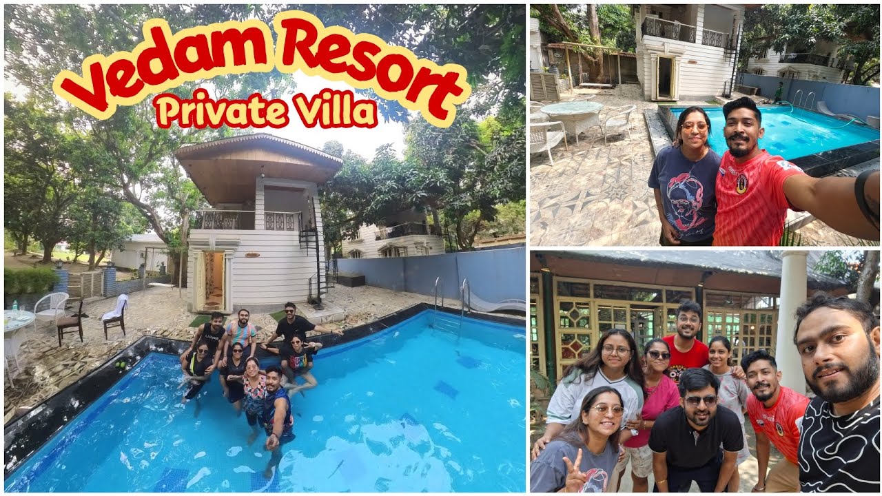Staycation with Friends at this Private Villa near Kolkata | Vedam Resort | Dipfreeze