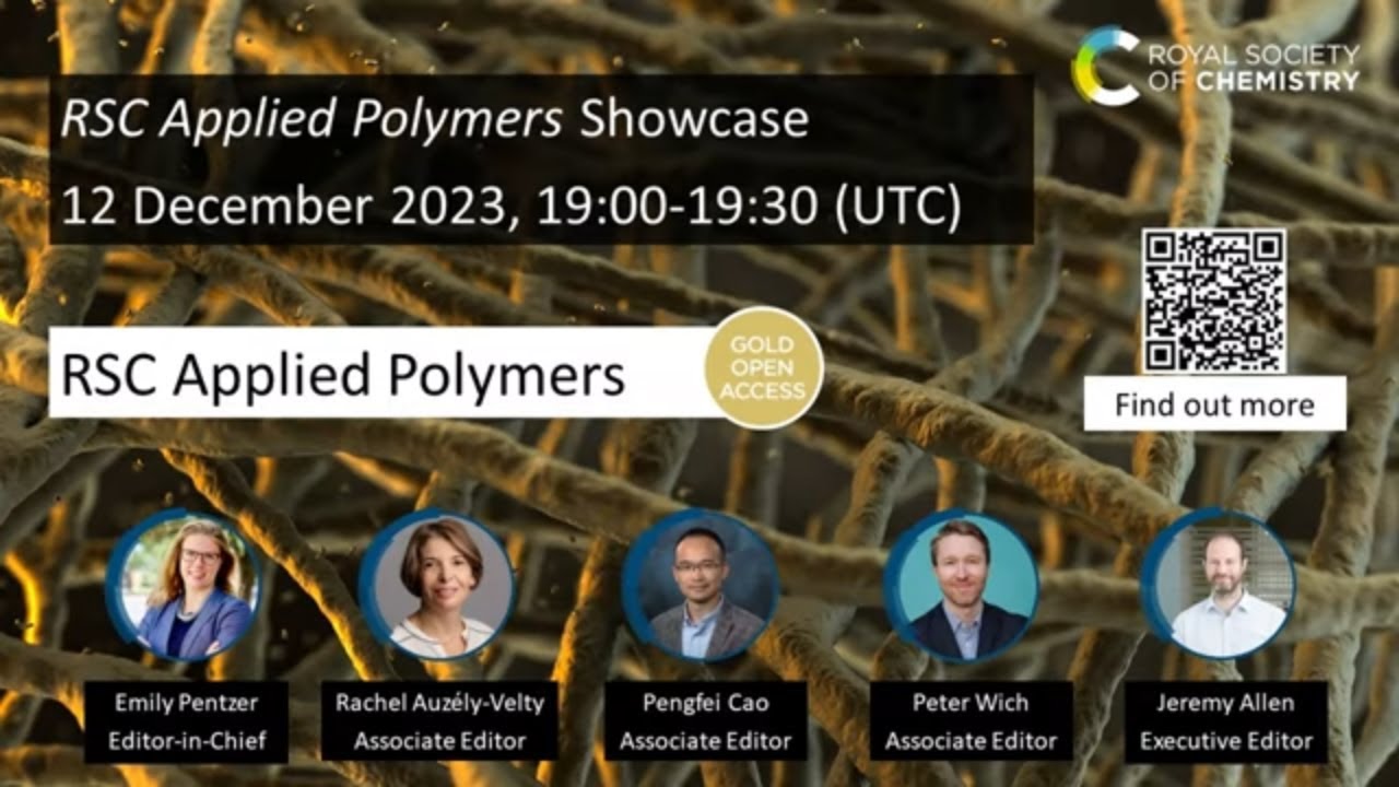 Join our RSC Applied Polymers showcase