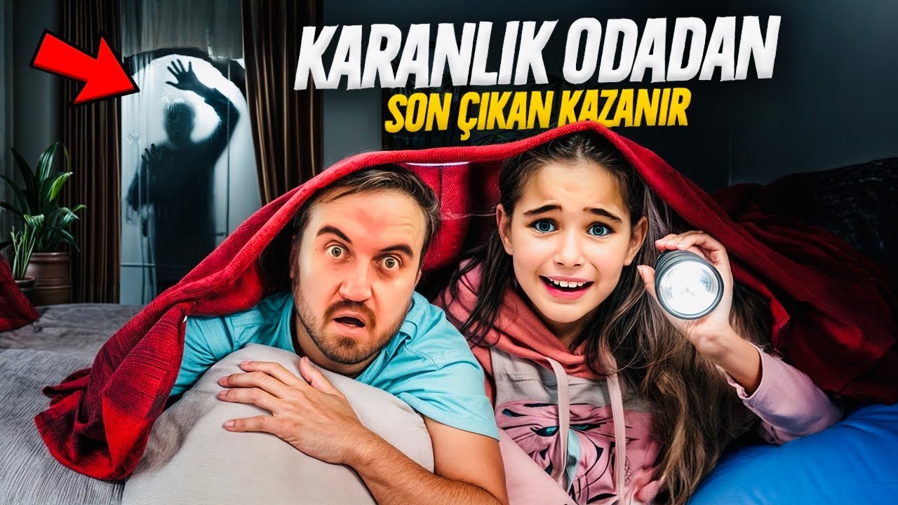 KARANLIK ODADA MAHSUR KALDIK ‼️ ELİF SİNEM SESLER VAR EN SON ÇIKAN KAZANIR !! 