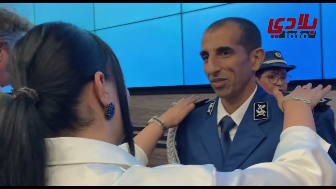 مراسم تقليد الرتب لموظفي الشرطة في الذكرى الـ63 لتأسيس الشرطة الجزائرية