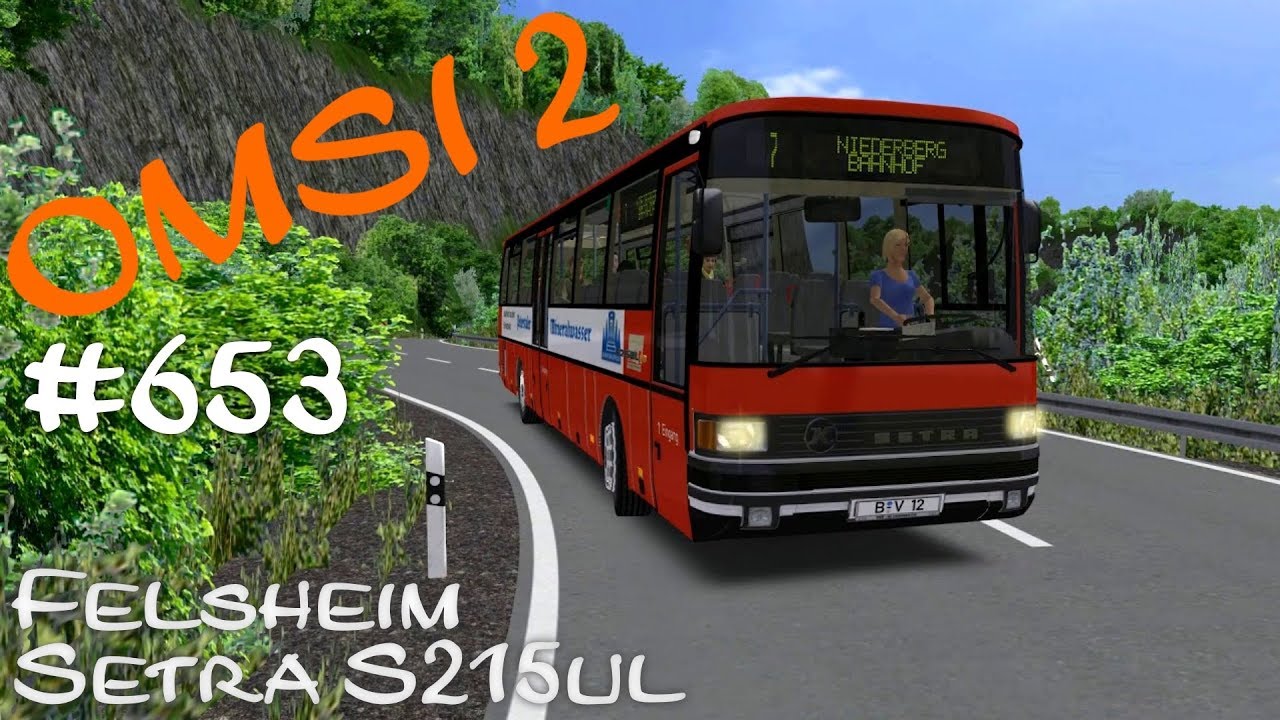 OMSI 2 Setra S215 UL | Felsheim Linie 7 über die Autobahn ☆ Let's Play OMSI 2 | #653