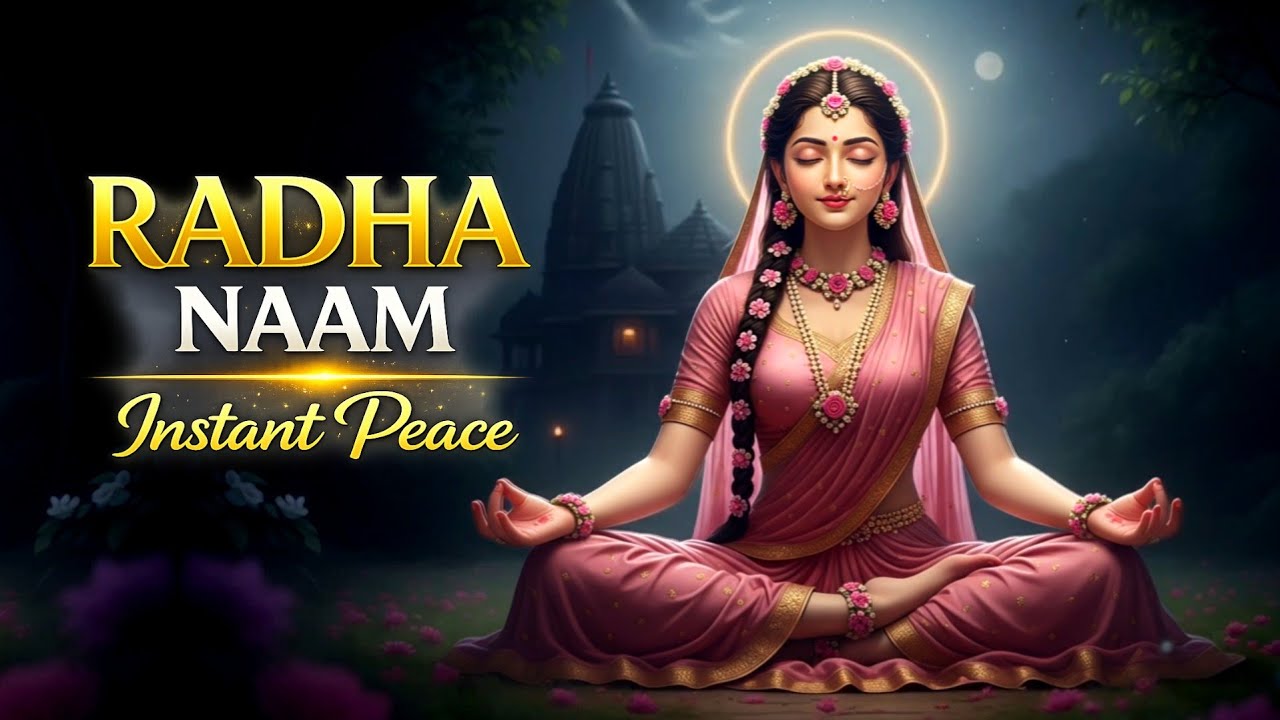 Radha Naam Meditation for Inner Peace | Calm Mind & Positive Energy |