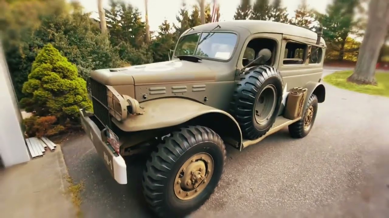 1943 Dodge WC-53 Carryall - Sunday cruise with the kids