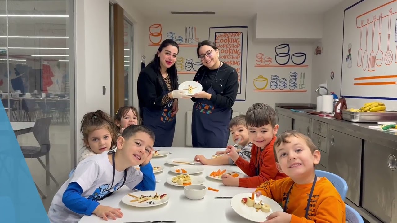 ide Anaokulu Mutfak Atölyesi / Muzdan Kardan Adam Yapımı Etkinliği