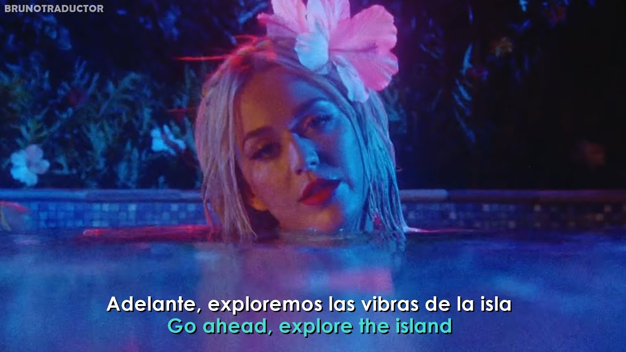 Katy Perry - Harleys In Hawaii // Lyrics + Espa&ntilde;ol // Video Official