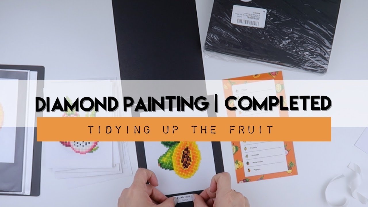 Diamond Painting Completed | Exotic Fruits | PaintGem