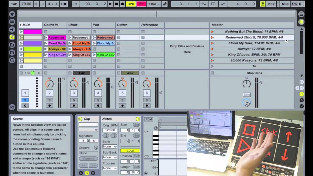 How to Midi Map Roland Spd-s In Ableton Live