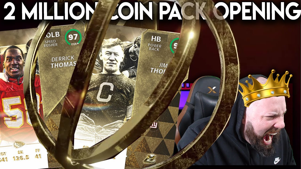 IT FINALLY HAPPENED! 2 MILLION COINS IN ULTIMATE LEGEND FANTASY PACKS!