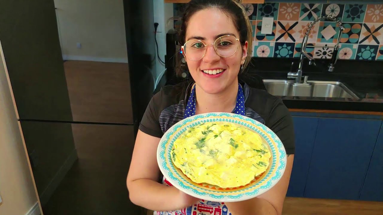 😱 OMELETE DE MICROONDAS SIMPLES (SEM ÓLEO) EM 3 MINUTOS