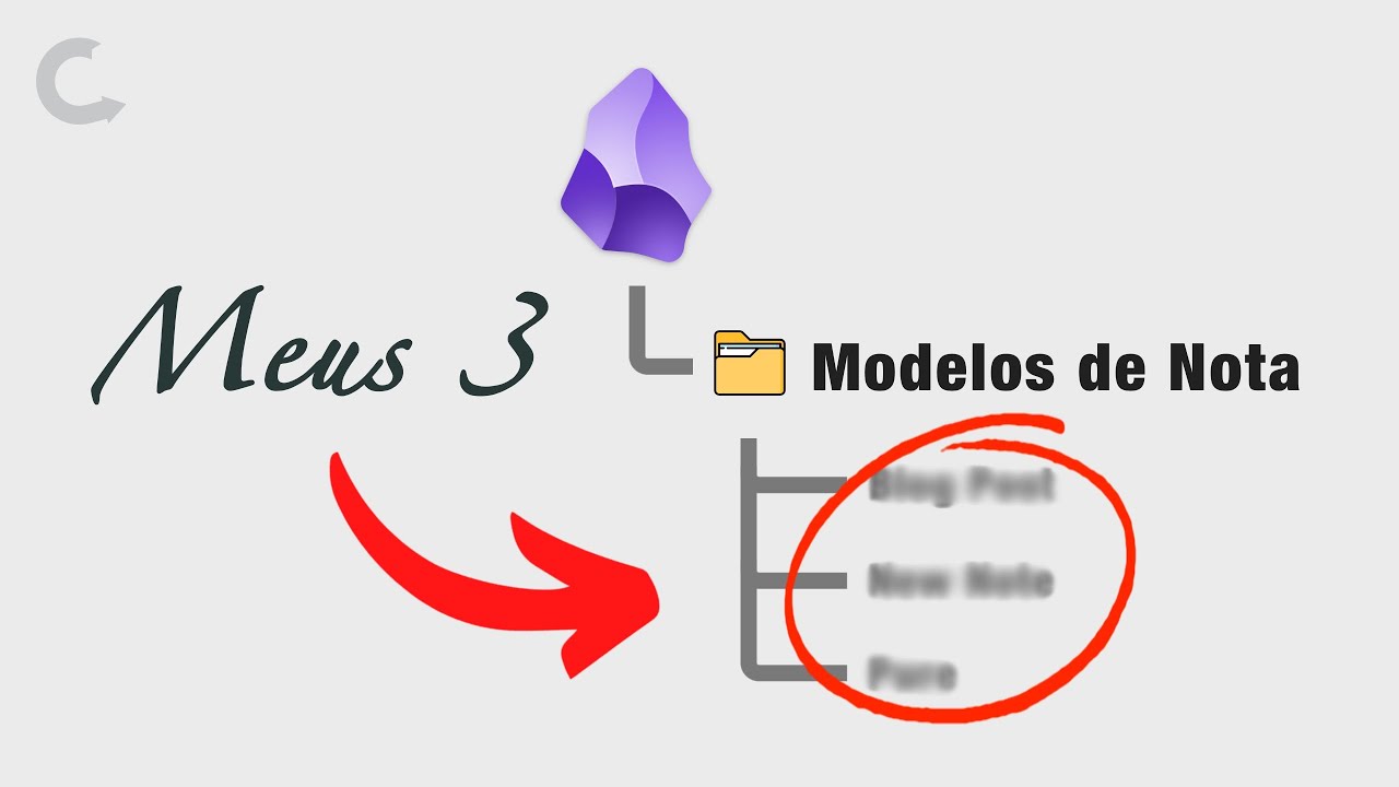 Como uso Templates (modelos de nota) no Obsidian — Aula 3