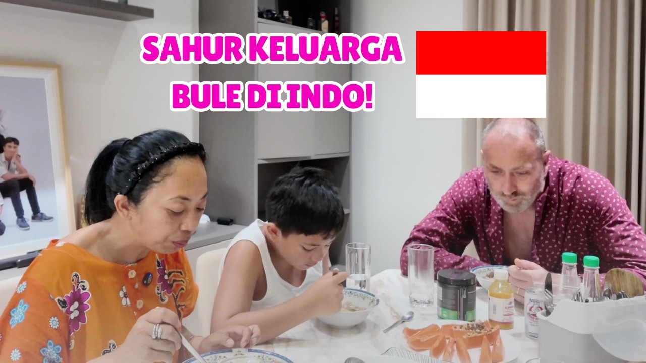 DULU DI LONDON SEKARANG DI INDONESIA, TERASA BANGET BEDA VIBE SAHUR KU